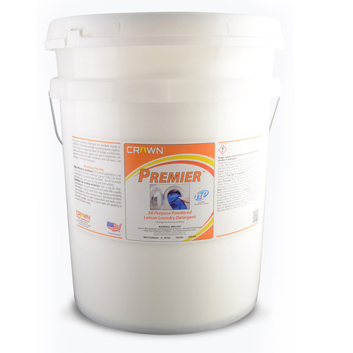 LAUNDRY DETERGENTS POWDER TOP LOAD LEMON 50LB 66-133:1 DIL PREMIER MADE USA (PL) [500-D40L]