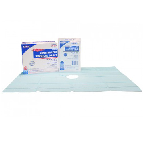DRAPE POLYBACKED ST 18IN X 26IN (50/BX 6BX/CS) [500-DT1826]