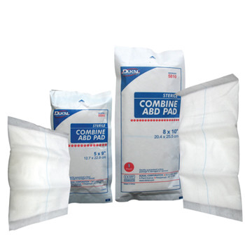 DRESSINGS ABD PADS ST 8IN X 7.5IN (1EA/PK 20PK/BX 12BX/CS) [500-AP88S]