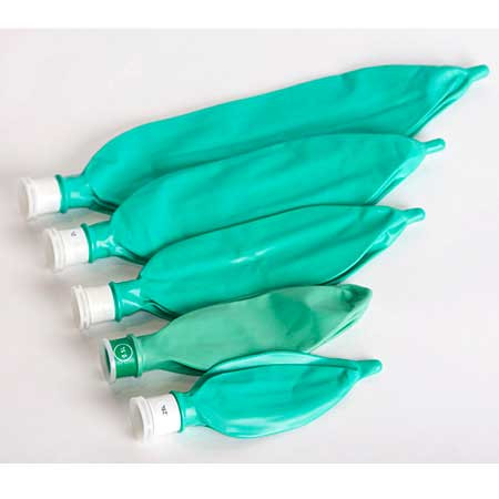 HYPERINFLATION LUNG TEST BAG ONLY 3.0LTR GREEN VENTLAB (20/CS) [784-HM30]