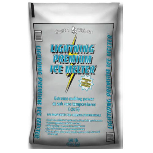 ICE MELTS SODIUM CHLORIDE BLEND 50LB (1/PK 49PK/CS) [500-ICEMELT]