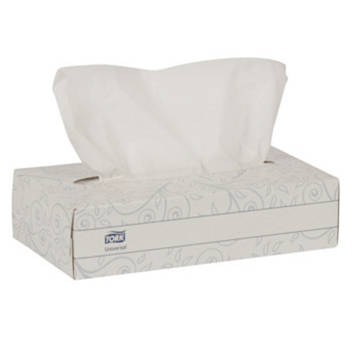 TISSUE FACIAL DISP 2PLY 8IN X 8IN DLX (100/BX 30BX/CS) [500-KC01]