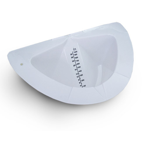 BEDPANS SPECIMEN PILGRIM NUNS HAT 1000CC WHITE (100/CS) [500-PAN-SP]