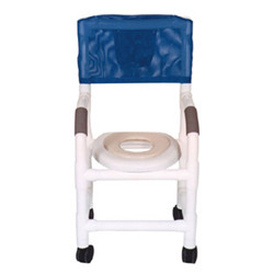 CHAIR SHOWER PVC 250LB CAP 18INW (EA) [500-PVC-SC18E]
