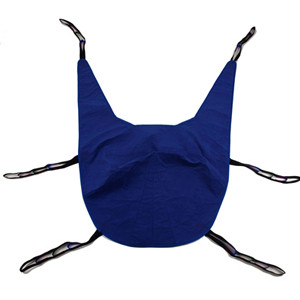 LIFTS SLINGS SOLID POLYESTER 4 POINT DIVIDED LEG W/HEADREST 450LB CAP LG INVACARE (EA) [776-R101]