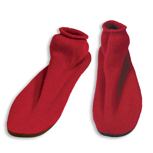 SLIPPERS TERRY TREADS W/SOLE SM VALUE COMPLIANCE SOLN (12PR/CS) [500-SL01]