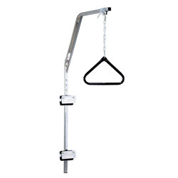 TRAPEZE OVERHEAD FIXED W/MOUNTING BRACKET F/HOMECARE BEDS BROWN FINISH (EA) [500-T01F]