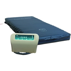 MATTRESS POWERED ALTERNATING PRESSURE LOW AIR LOSS W/RAISED RAILS 80INL X 36INW X 10INH 660LB CAP (EA) [600-AM8500-RR]