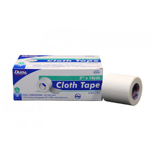 TAPES SURGICAL CLOTH/SILK LF NS 2IN X 10YD (6RL/BX 12BX/CS) [600-CT02]