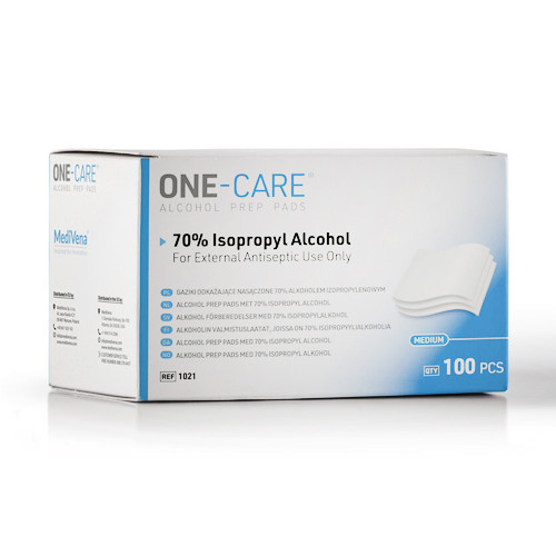 PADS PREP ALCOHOL DISP ST 1.2IN X 2.6IN MD (200/BX 20BX/CS) [600-P200A]