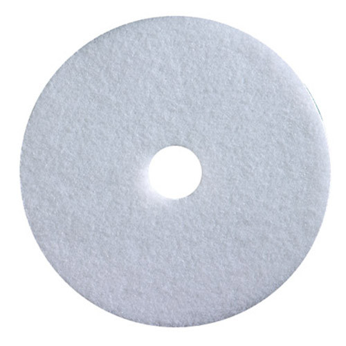 PADS FLOOR FINE POLISH 20IN WHITE (5/CS) [500-FLP20-WHT]