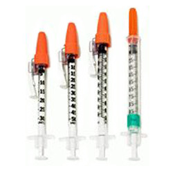 SYRINGES SAFETY INSULIN DISP ST 29GA X .5IN .3CC BD (100/BX 4BX/CS) [BD305935]