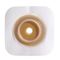 OSTOMY WAFER CUT-TO FIT 4IN X 4IN W/1 3/4IN FLANGE W/STOMAHESIVE WHITE SUR-FIT NATURA (10/BX 10BX/CS) [CVT1252-59]