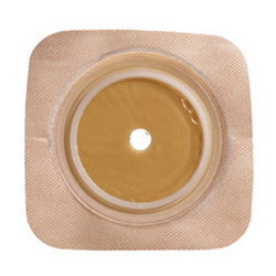 OSTOMY WAFER CUT-TO-FIT 5IN X 5IN W/2 1/4IN FLANGE W/STOMAHESIVE TAN SUR-FIT NATURA (10/BX 10BX/CS) [CVT1252-65]