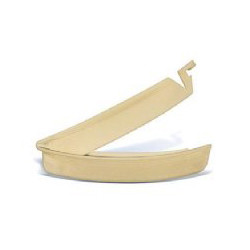 OSTOMY ACCESSORIES CLOSURE F/DRAIN PCH CURVED TAIL WHITE DUOLOCK (10/BX 48BX/CS) [CVT1756-52]