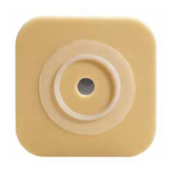 OSTOMY WAFER CUT-TO-FIT 5IN X 5IN W/2 1/4IN FLANGE W/DURAHESIVE TAN SUR-FIT NATURA (10/BX 10BX/CS) [CVT4131-67]
