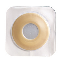 OSTOMY WAFER PRE-SIZED 1 1/8IN FLANGE & 5/8IN STOMA W/DURAHESIVE CONVEX-IT WHITE SUR-FIT NATURA (10/BX 12BX/CS) [CVT4131-82]