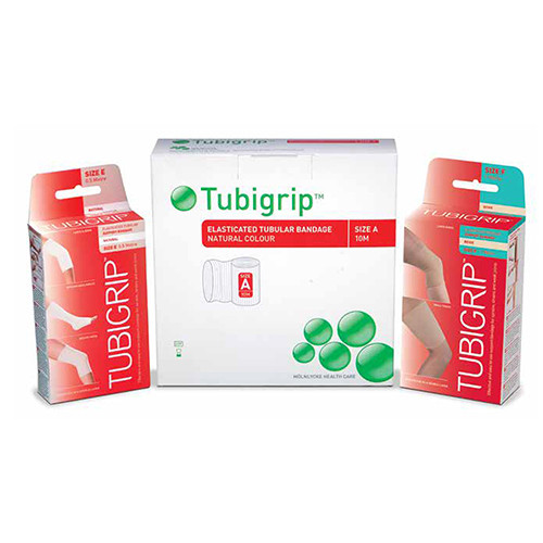 BANDAGES COMPRESSION SUPPORT TUBULAR LF 11YD X 4IN SIZE F LG KNEE/MD THIGH TUBIGRIP (1RL/CS) [MOL1438]