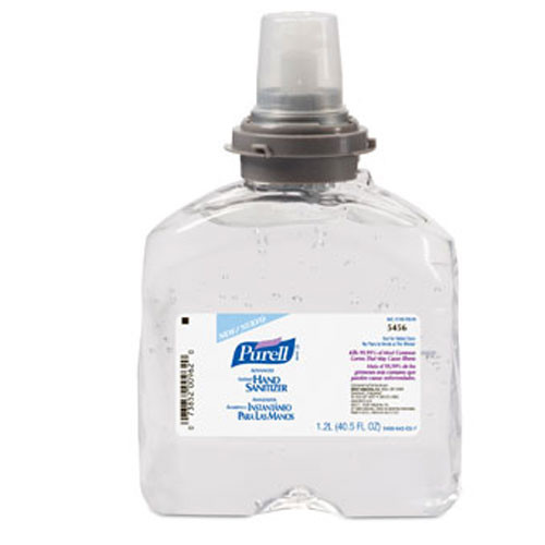 SANITIZERS HAND ETHYL ALCOHOL GEL 70% F/ 1200ML PURELL ADVANCED TFX-12 (4/CS) [GJ5456-04]