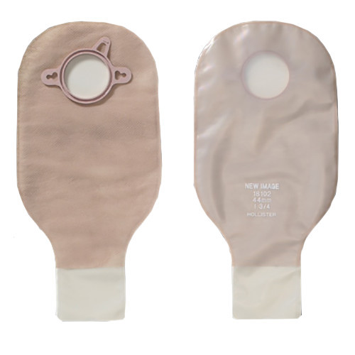 OSTOMY PCH 2PC DRAIN PRE-SIZED 2 1/4IN TRANS NEW IMAGE (10/BX 24BX/CS) [HOL18103]