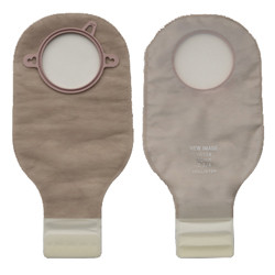 OSTOMY PCH 2PC DRAIN PRE-SIZED 2 3/4IN TRANS LOCK 'N ROLL NEW IMAGE (10/BX 24BX/CS) [HOL18134]