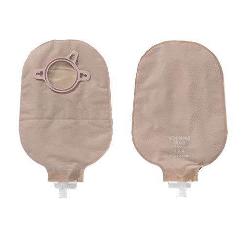 UROSTOMY PCH 2PC DRAIN PRE-SIZED W/ADAPTER LF 2 3/4IN FLANGE BEIGE NEW IMAGE (10/BX 24BX/CS) [HOL18414]