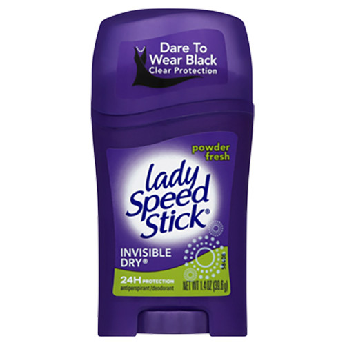 DEODORANTS SOLID STICK ANTI-PERSPIRANT 1.4OZ POWDER FRESH LADY SPEED STICK (12/CS) [CTP196369]