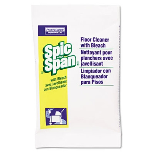 CLEANERS FLOOR W/BLEACH PWDR PKTS 2.2OZ SPIC & SPAN (45PKT/CS) [PGC02010]