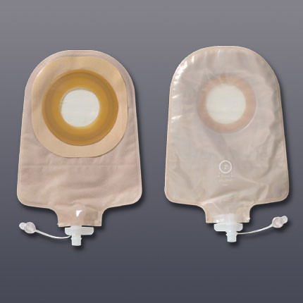 UROSTOMY PCH 1PC DRAIN PRE-SIZED W/ADAPTER LF 1 3/4IN TRANS PREMIER (10/BX 24BX/CS) [HOL8469]