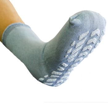 SLIPPERS TERRY TREADS W/O SOLE XL BEIGE COMPLIANCE SOLN (48PR/CS) [600-SL08]