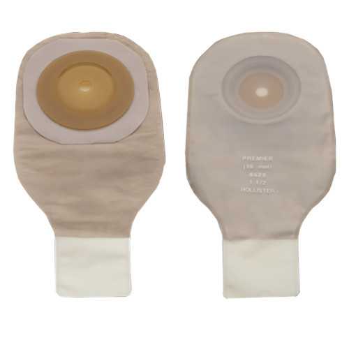 OSTOMY PCH 1PC DRAIN CUT-TO-FIT UP TO 1 1/2IN W/FLEXTEND CLEAR PREMIER (5/BX 24BX/CS) [HOL8628]