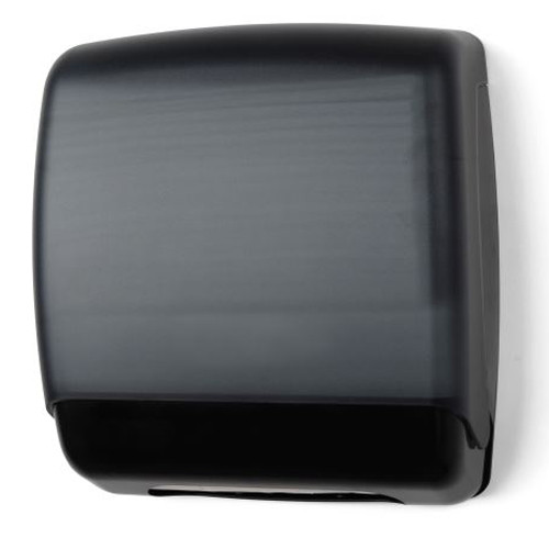 DISPENSERS PAPER TOWEL MINI MULTIFOLD / C-FOLD TRANSPARENT BLACK (6/CS) [500-UTDMF]