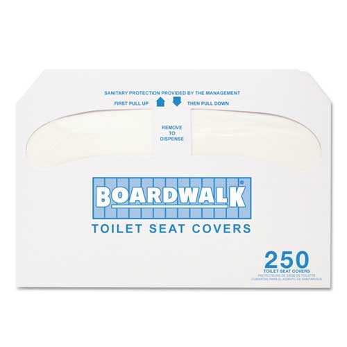 COVERS TOILET SEAT DISP WHITE (250/PK 20PK/CS) [500-TSCD]