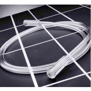 OXYGEN HUMIDIFIER TUBING 21IN CRIMP RESIST W/MALE THREAD GRIP & TRUMPET CONNECTOR CLEAR W/O BPA LF SUNMED (50/CS) [157-SO-1790]