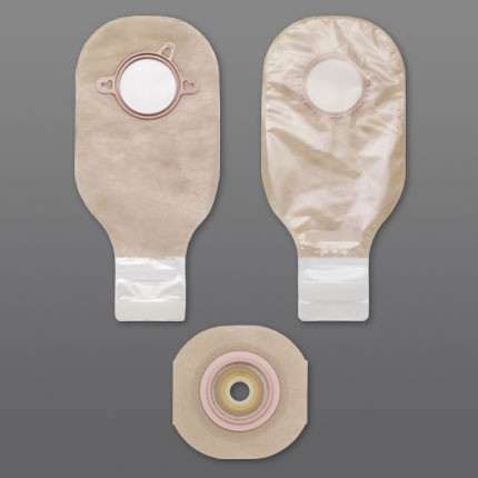OSTOMY PCH 2PC DRAIN PRE-SIZED 1 3/4IN ULTRA CLEAR LOCK 'N ROLL NEW IMAGE (10/BX 24BX/CS) [HOL18002]