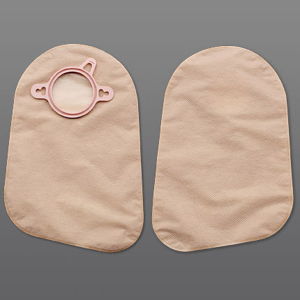 OSTOMY PCH 1PC DRAIN PRE-SIZED 2 3/4IN FLANGE BEIGE NEW IMAGE (30/BX) [HOL18334]