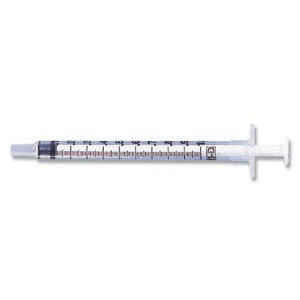 SYRINGES ONLY TB DISP ST SLIP TIP 1CC BD (200/BX 8BX/CS) [BD309659-EA]