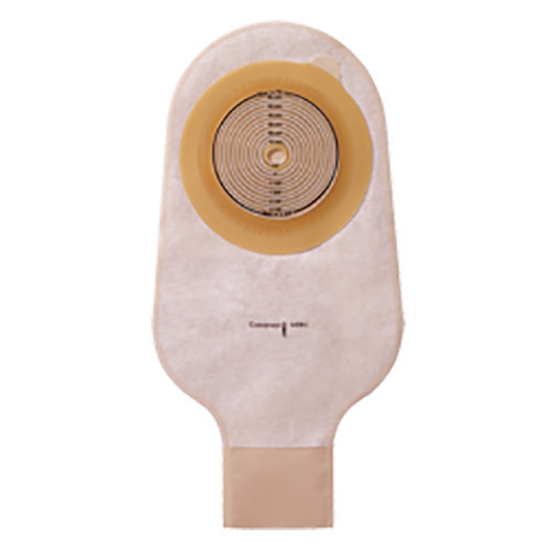 OSTOMY PCH 1PC DRAIN CUT-TO-FIT CONVEX 5/8IN-1 11/16IN OPAQUE ASSURA (10/BX 10BX/CS) [046-12533]
