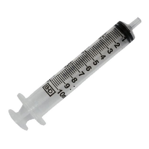 SYRINGES DISP NS ORAL MEDICATION CLEAR TIP 10CC BD (100/BX 5BX/CS) [BD305219-EA]