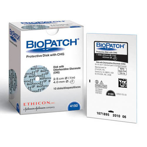 DRESSINGS CONTACT LF ST 1IN DISK 92MG CHG BIOPATCH (10/BX 4BX/CS) [JJ4150]