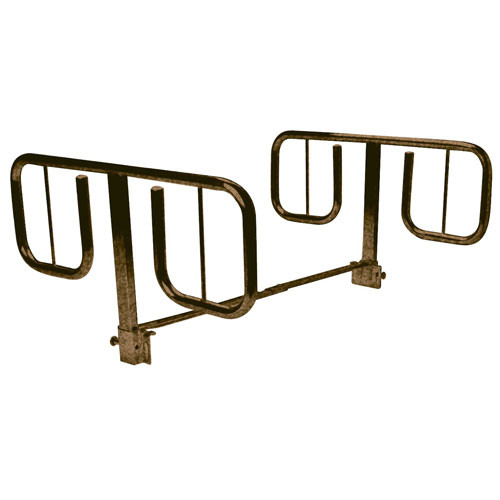 BEDS RAILS STEEL HALF LENGTH "T" STYLE UNIVERSAL (PR) [500-RAIL-HD]