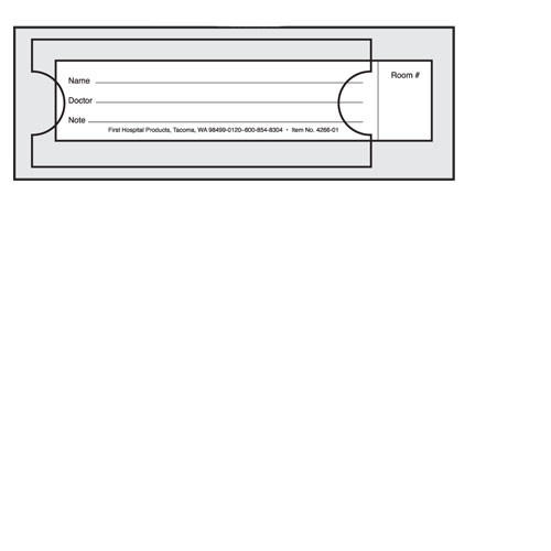 CHARTS DOCUMENT SPINE ID INSERT CARDS F/PEEL-N'STICK POCKETS F/1.5IN-4IN BINDER (100/RL) [251-4266F-01]