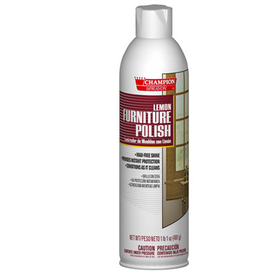 CLEANERS SURFACE POLISH AEROSOL SPRAY WOOD W/LEMON 17OZ MADE USA (12/CS) [500-ESA10-EA]