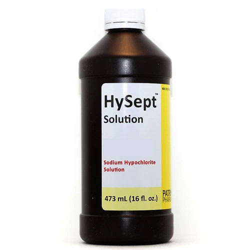 CLEANSERS SODIUM HYPOCHLORITE 16OZ FULL STRENGTH HYSEPT 50 (12/CS) [PH255]