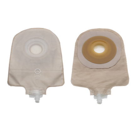 UROSTOMY PCH 1PC DRAIN PRE-SIZED CONVEX W/ADAPTER LF 1 3/4IN TRANS PREMIER (5/BX) [HOL8489]