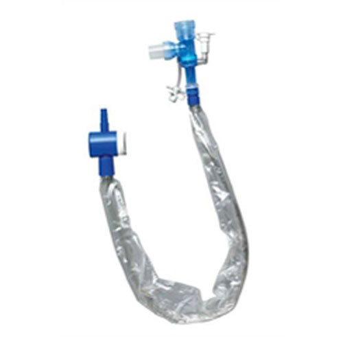 KITS/TRAYS SUCTION TRACH CLOSED SYSTEM T-PIECE 24HR SWIVEL ADAPTER 14FR 12.5IN KIMVENT (20/CS) [018-220135]