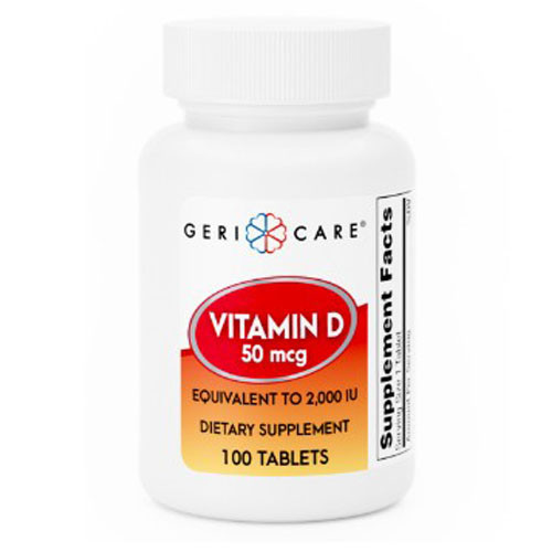 SUPPLEMENTS VITAMINS D3 2000IU TABLETS (100/BTL) [PH273]