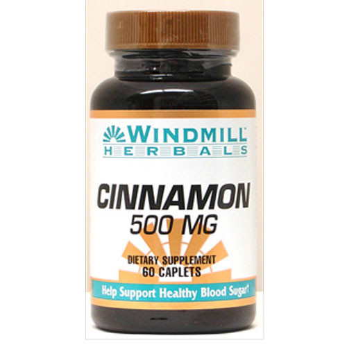 SUPPLEMENTS CINNAMON 500MG CAPLETS (60/BTL) [PH262]