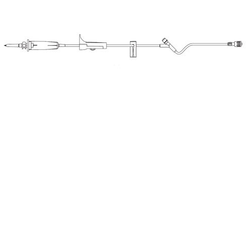 IV SETS ADMIN BASIC 60 DROPS/ML UNIV SPIKE SIDE CLAMP SPIN-LOCK CONNECTOR 66IN B-SERIES (50/CS) [BRV142701]