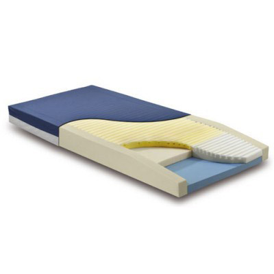 MATTRESS FOAM PRESSURE REDISTRIBUTION WTRPRF FIREB 7YR WTY 84INL X 35INW X 6INH 400LB CAP (EA) [172-MX8435-29]